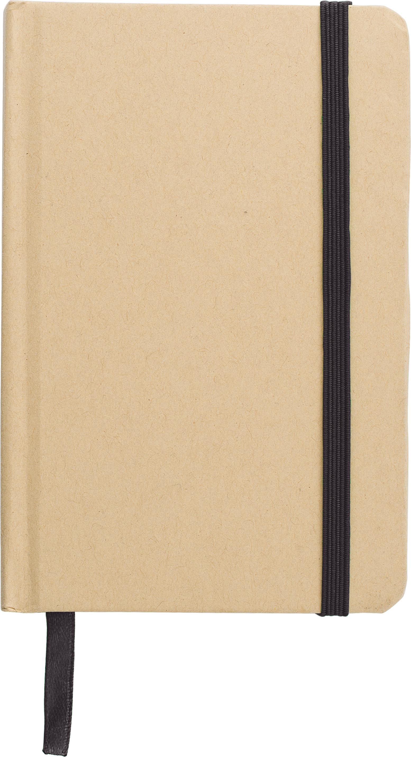 Carnet John – Papier – A6 – Ligné, noir