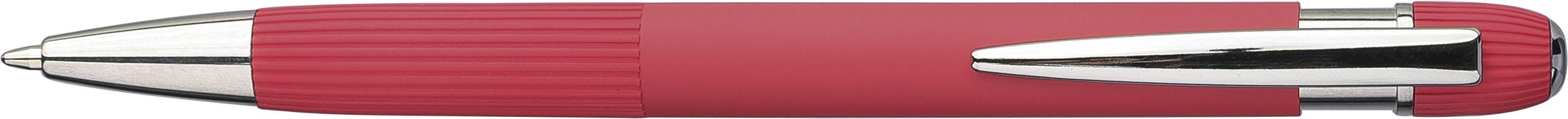 Ballpen Mael – Striped, red