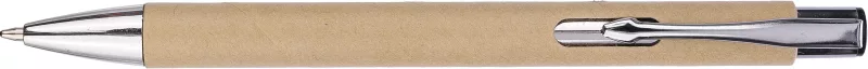 Ballpen Debra – Chrome details, brown