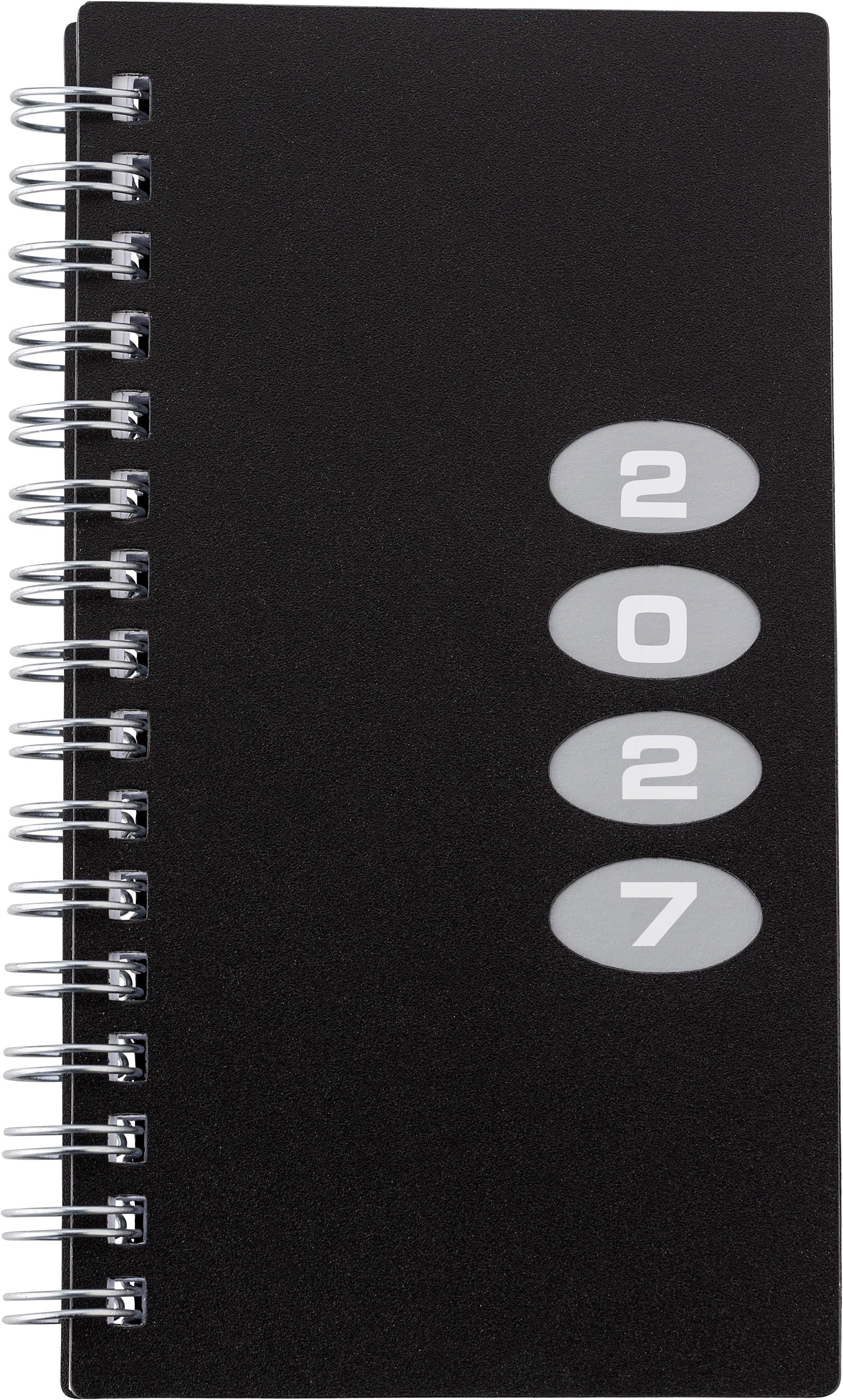 Agenda Sam – Papier – Format de poche, noir