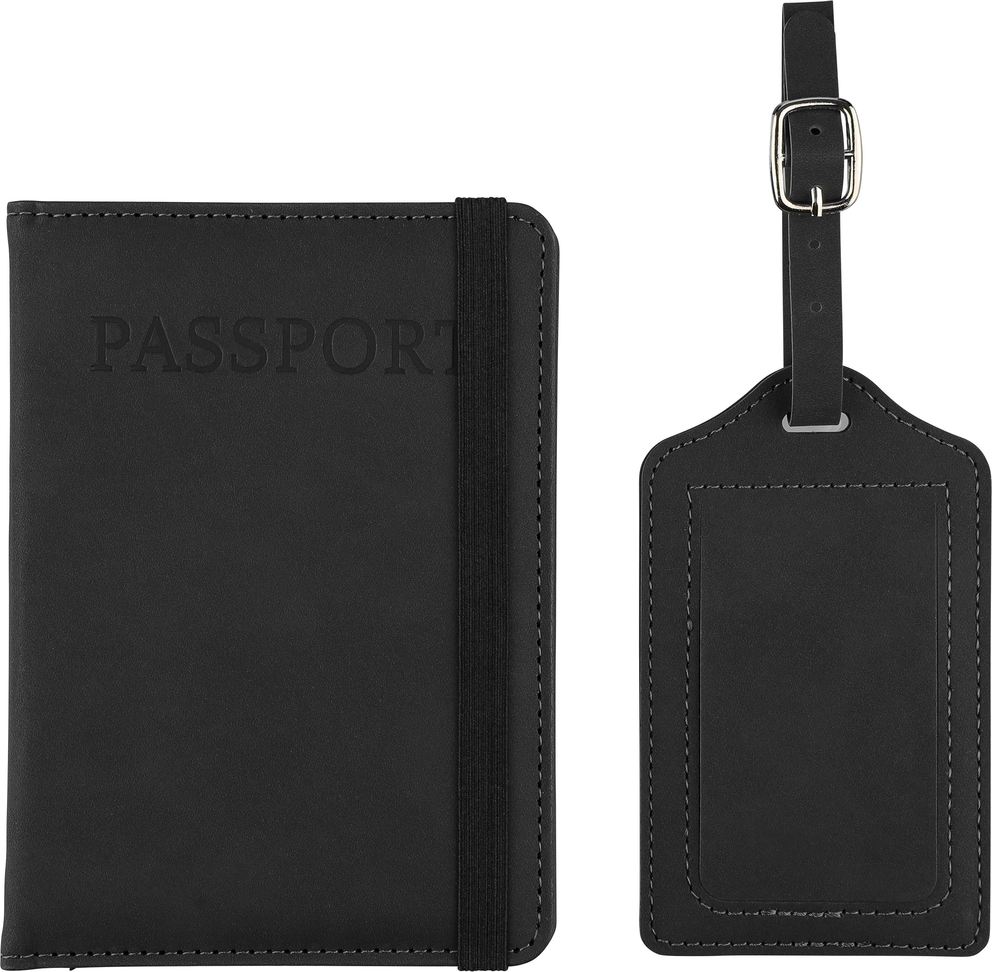 Travel set Zani – 2 items, black