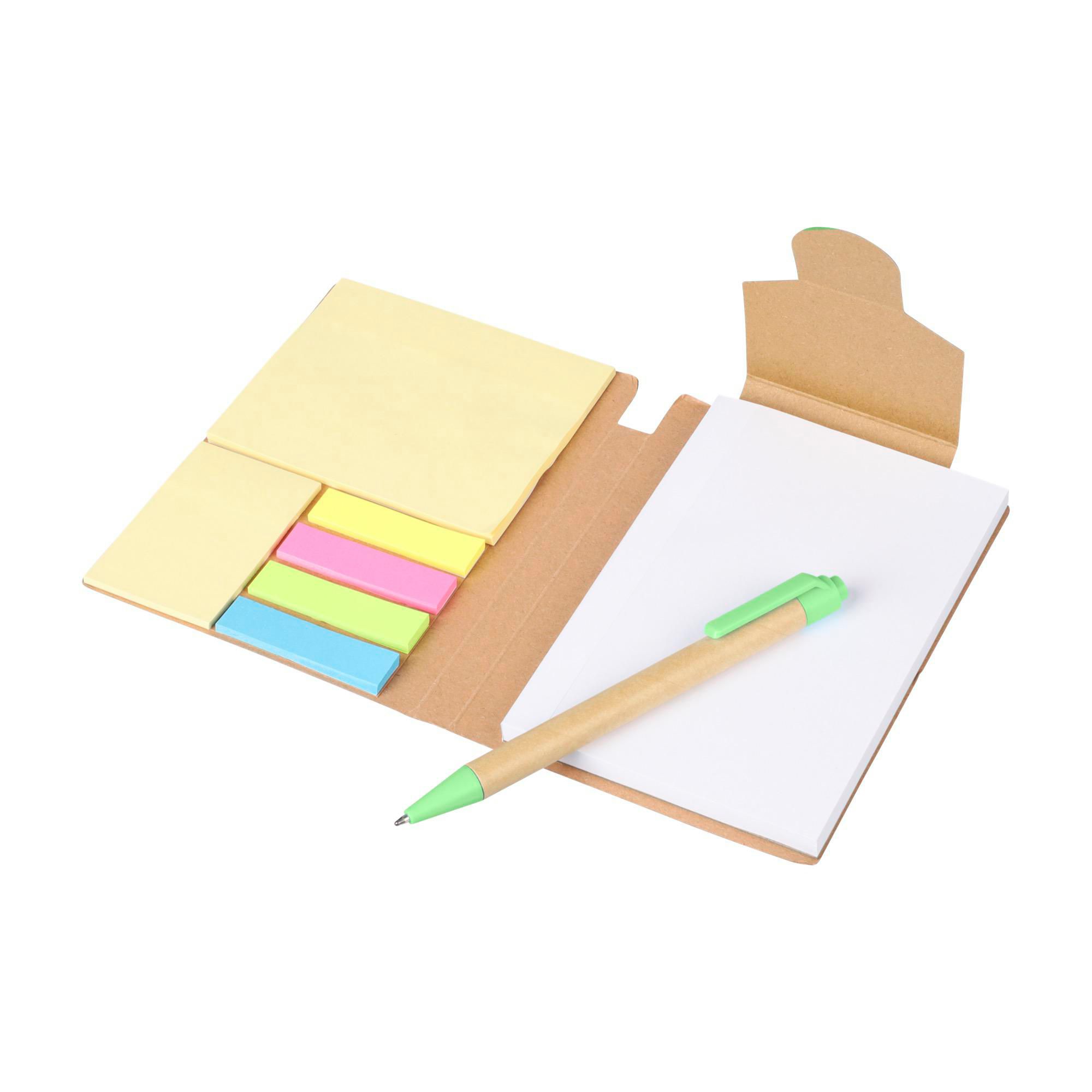Notebook Quillo – Cardboard – A6 – Blank, green