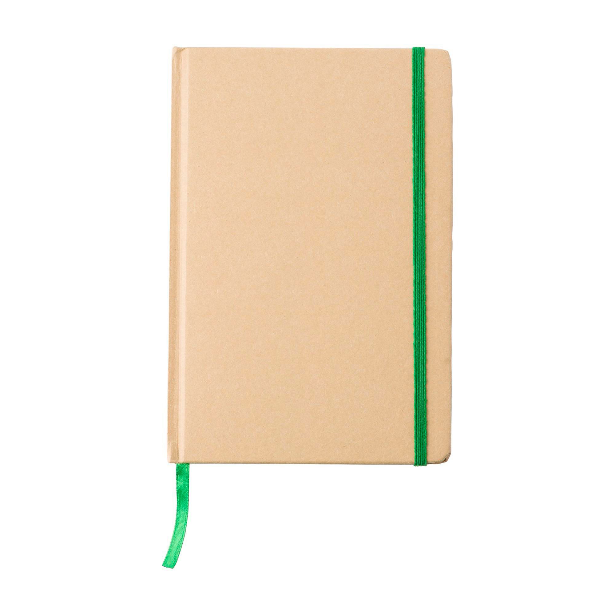 Notebook Gianni – Carton – A5 – Lined, black