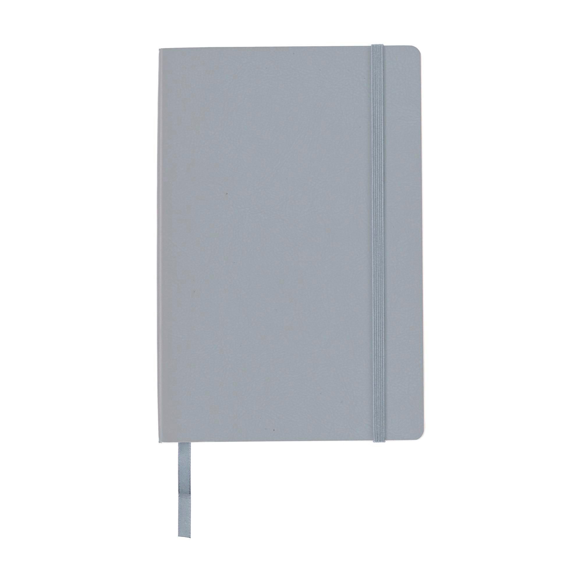 Notizbuch Mireia – A5 – Liniert, grau