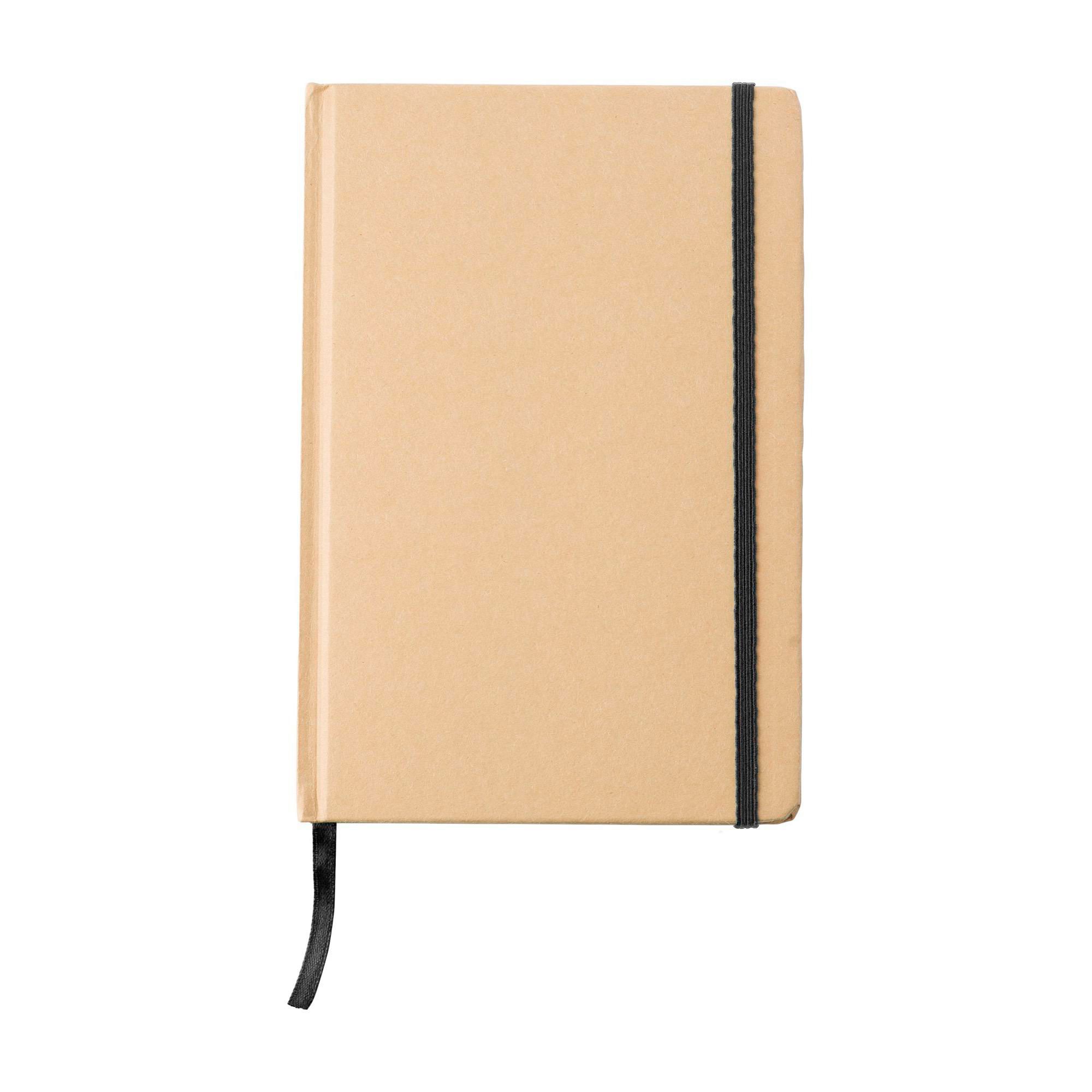 Notizbuch Gianni – A5 – Liniert, schwarz