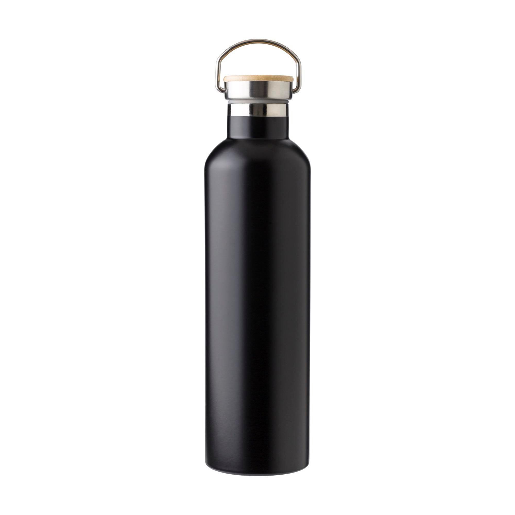 Gourde double paroi Damien – 1 l, noir