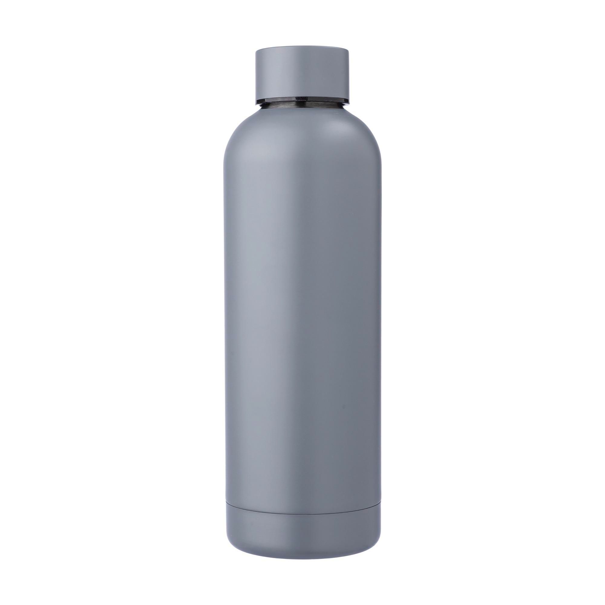 Isolierflasche Isaiah – 500 ml, grau