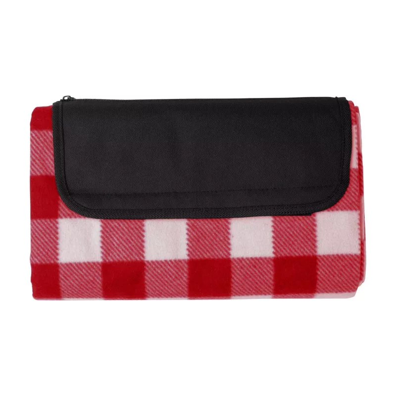 Fleece-Decke Vesper, rot