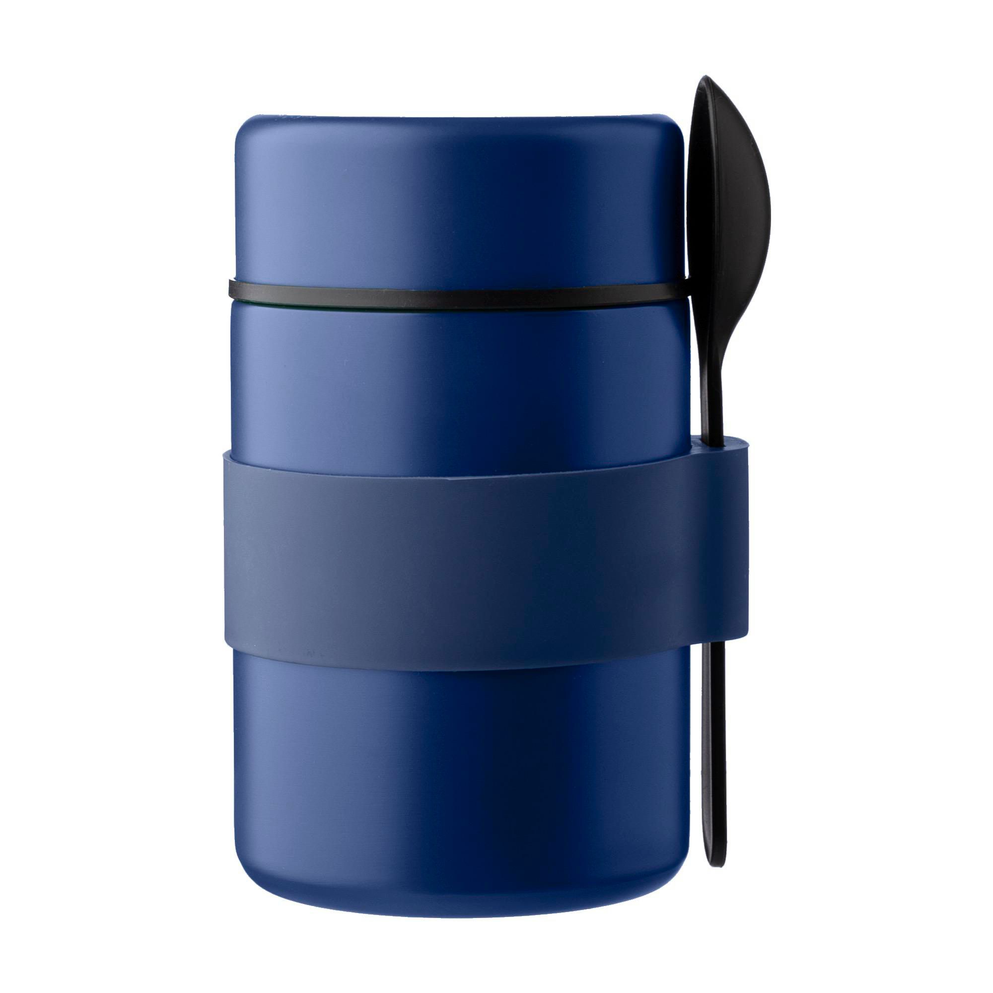 Doppelwandiger Lunchpot Niko – 460 ml, blau