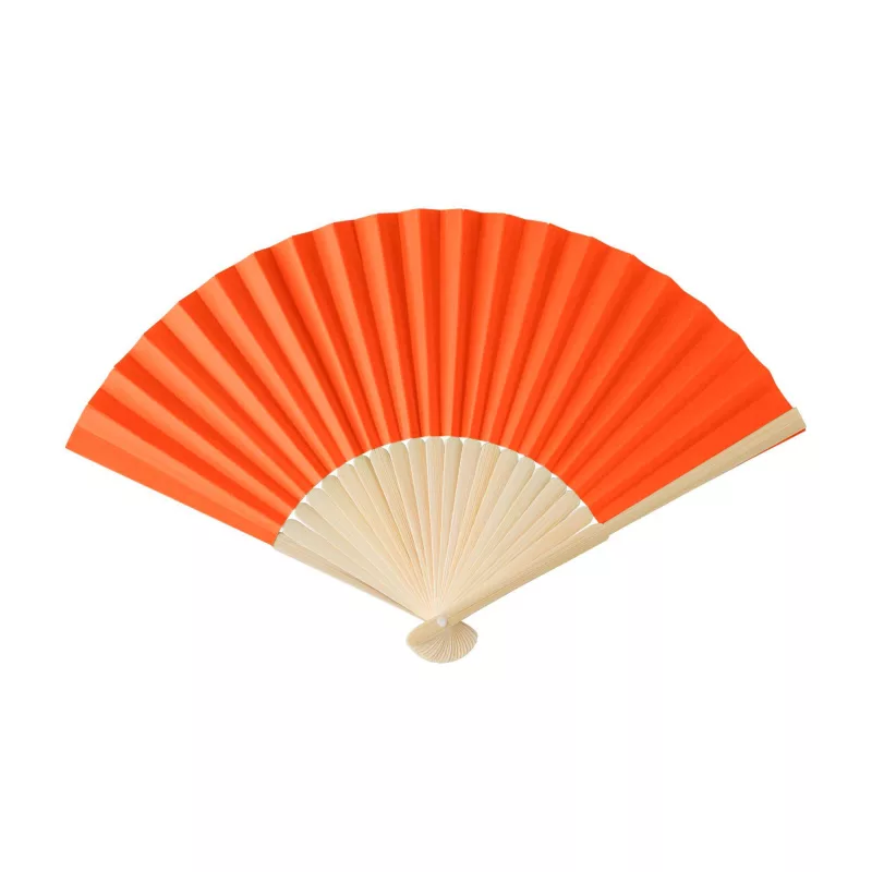 Hand fan Elio, orange