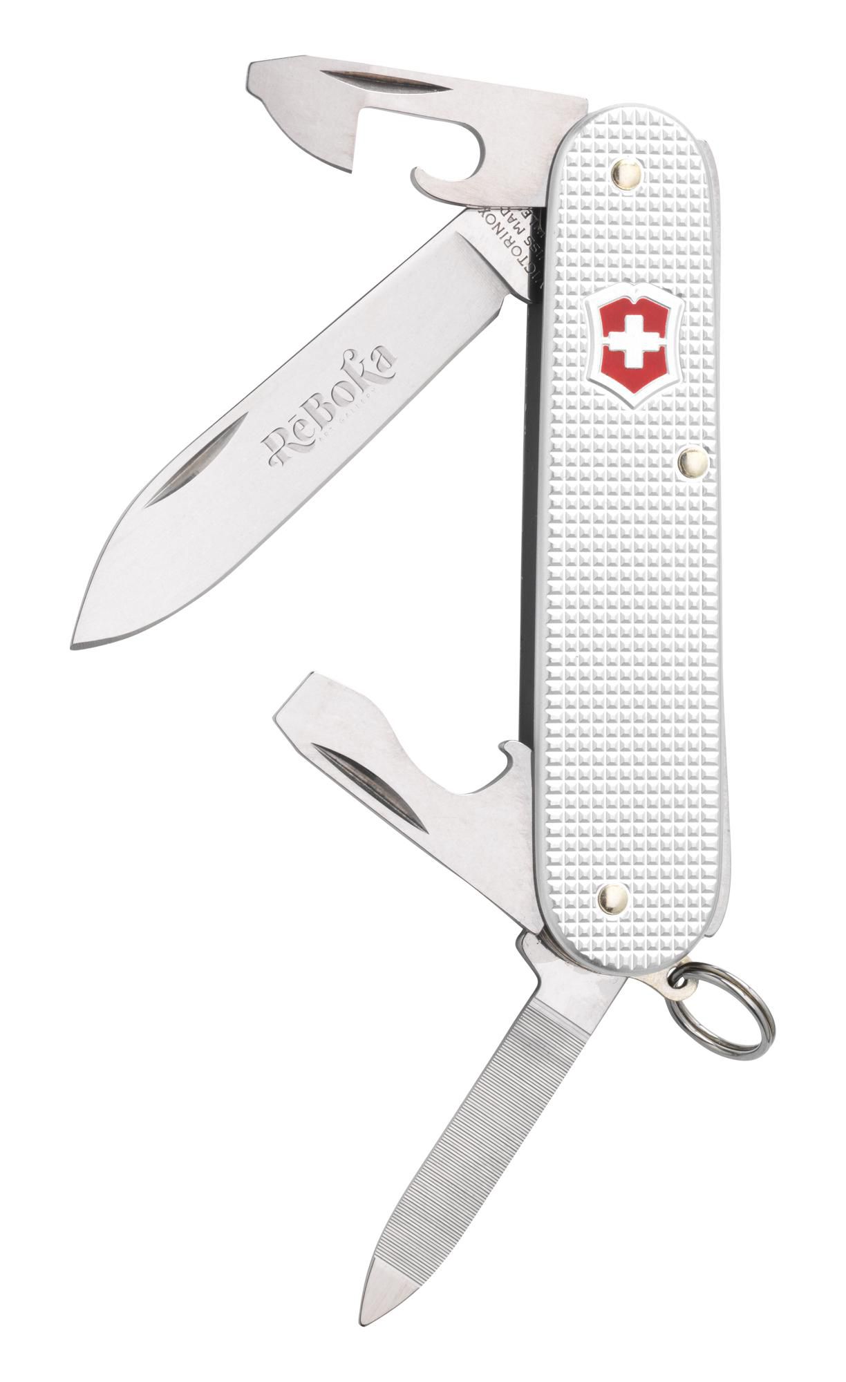 Victorinox Taschenmesser Cadet Alox – 9 Funktionen, silber