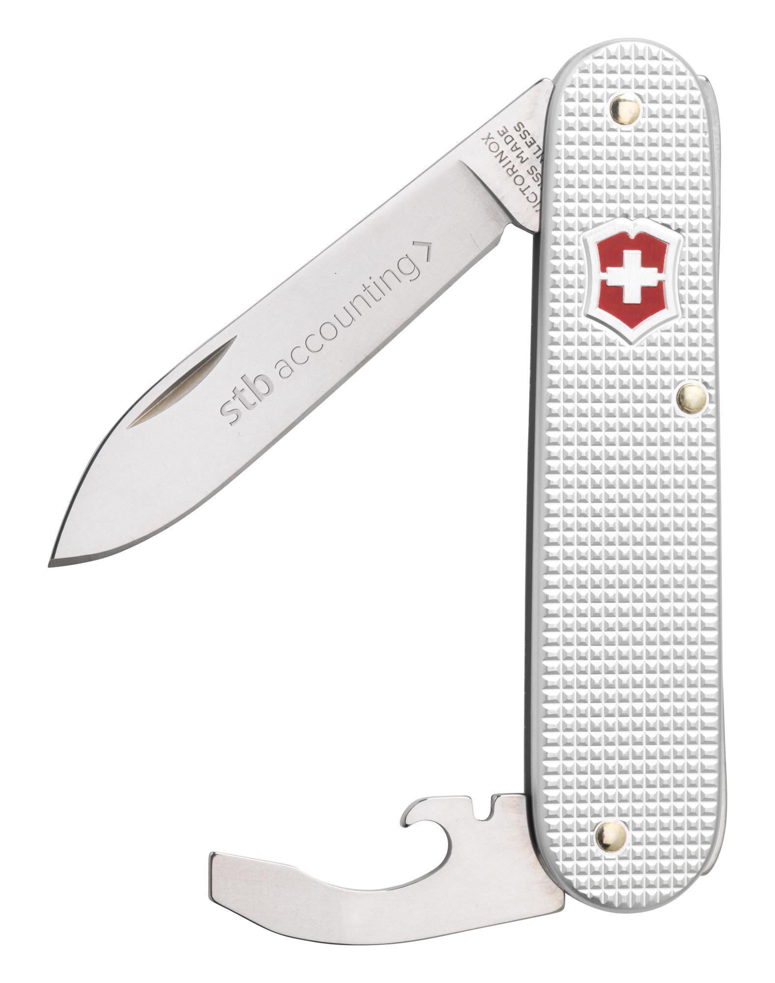 Victorinox Taschenmesser Bantam Alox – 5 Funktionen, silber