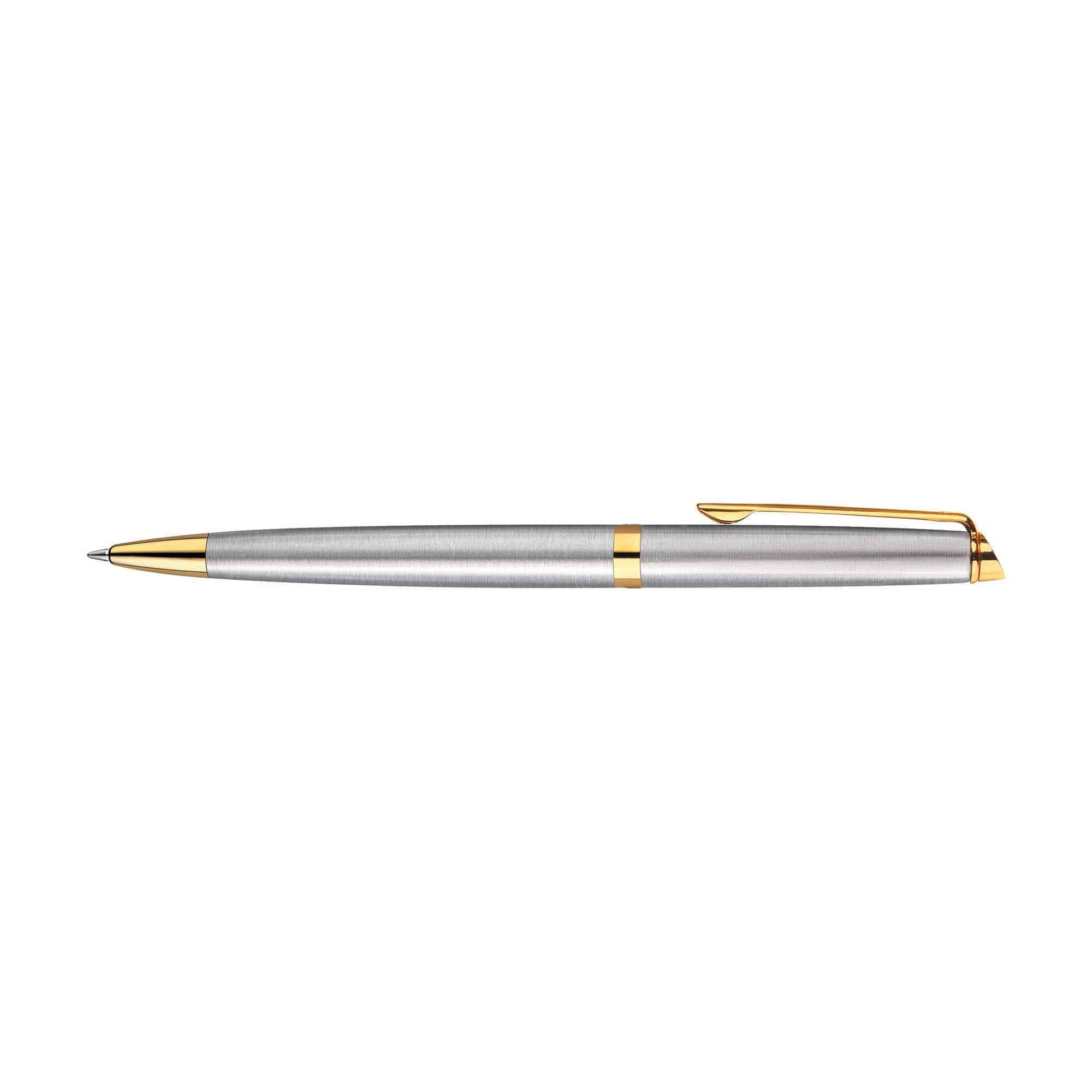 Stylo bille Waterman Hémisphère – Argenté – Encre bleue, argenté
