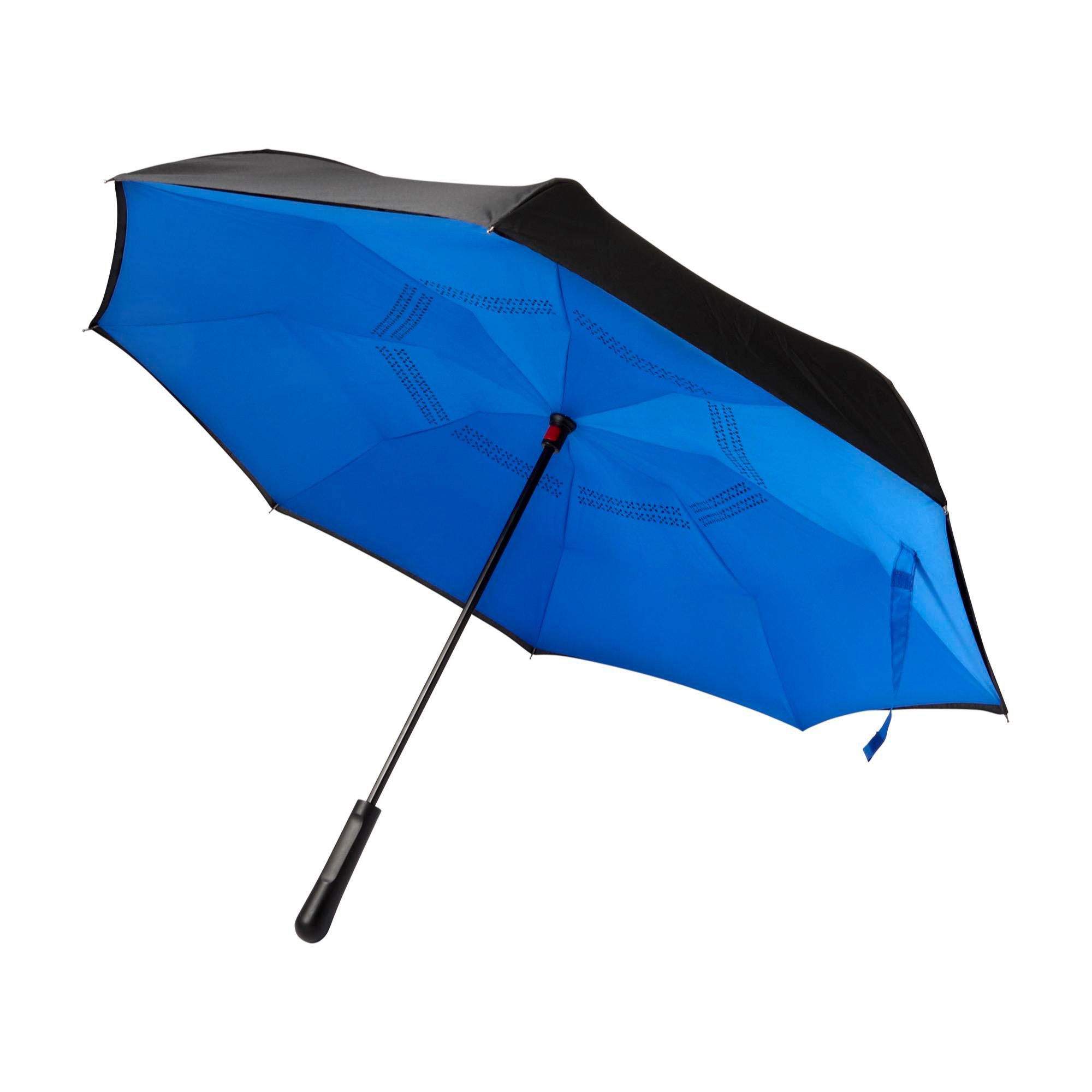 Parapluie Constance – Réversible, bleu