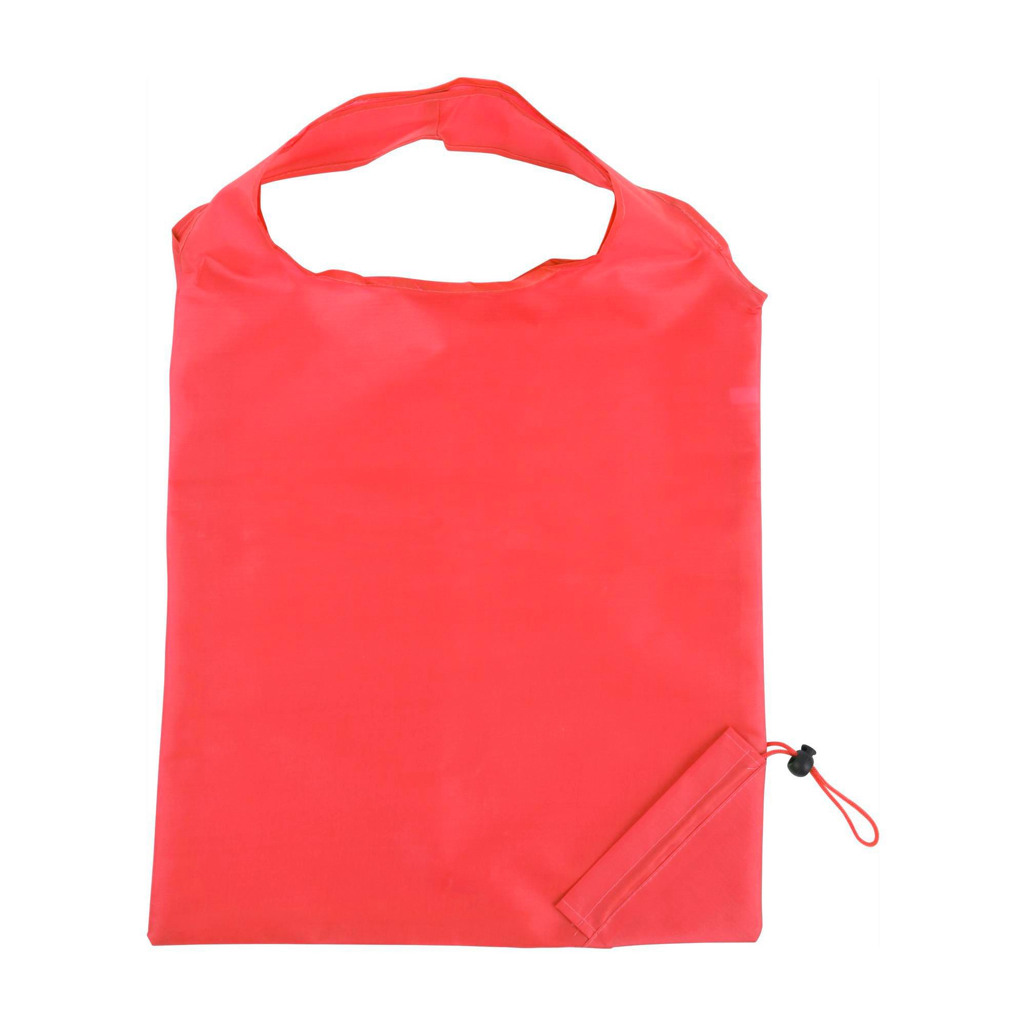 Foldable shopping bag Billie – 5 l, red