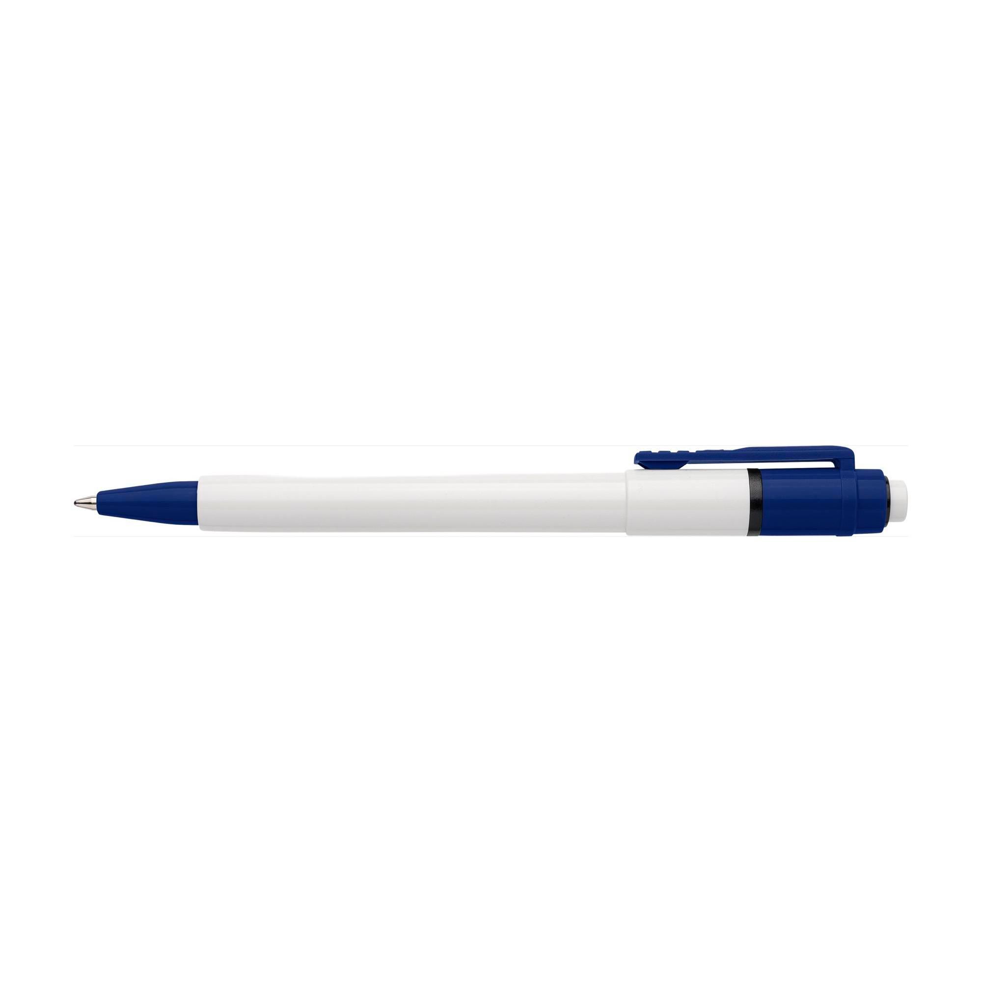 Stilolinea Baron ballpen – Colored clip, blue