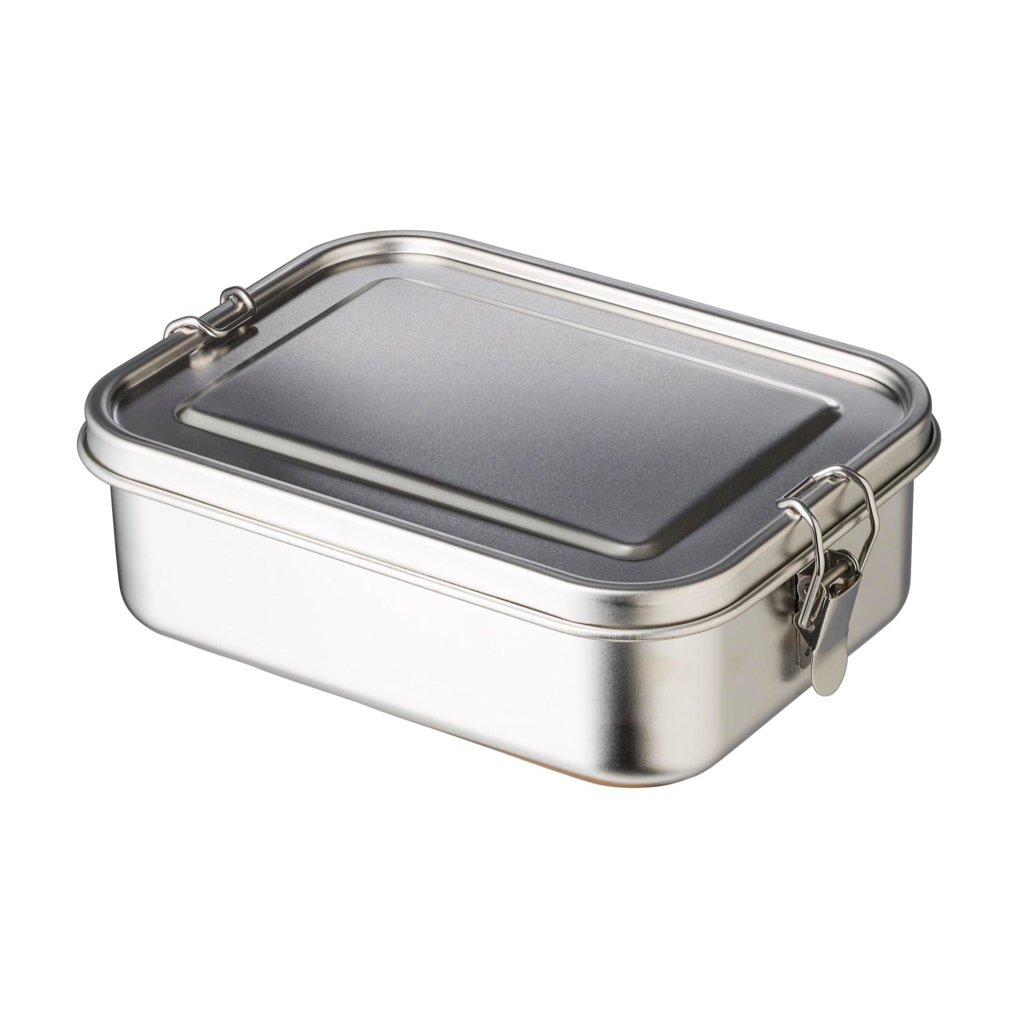 Lunch box Kasen – 1.1 l, silver