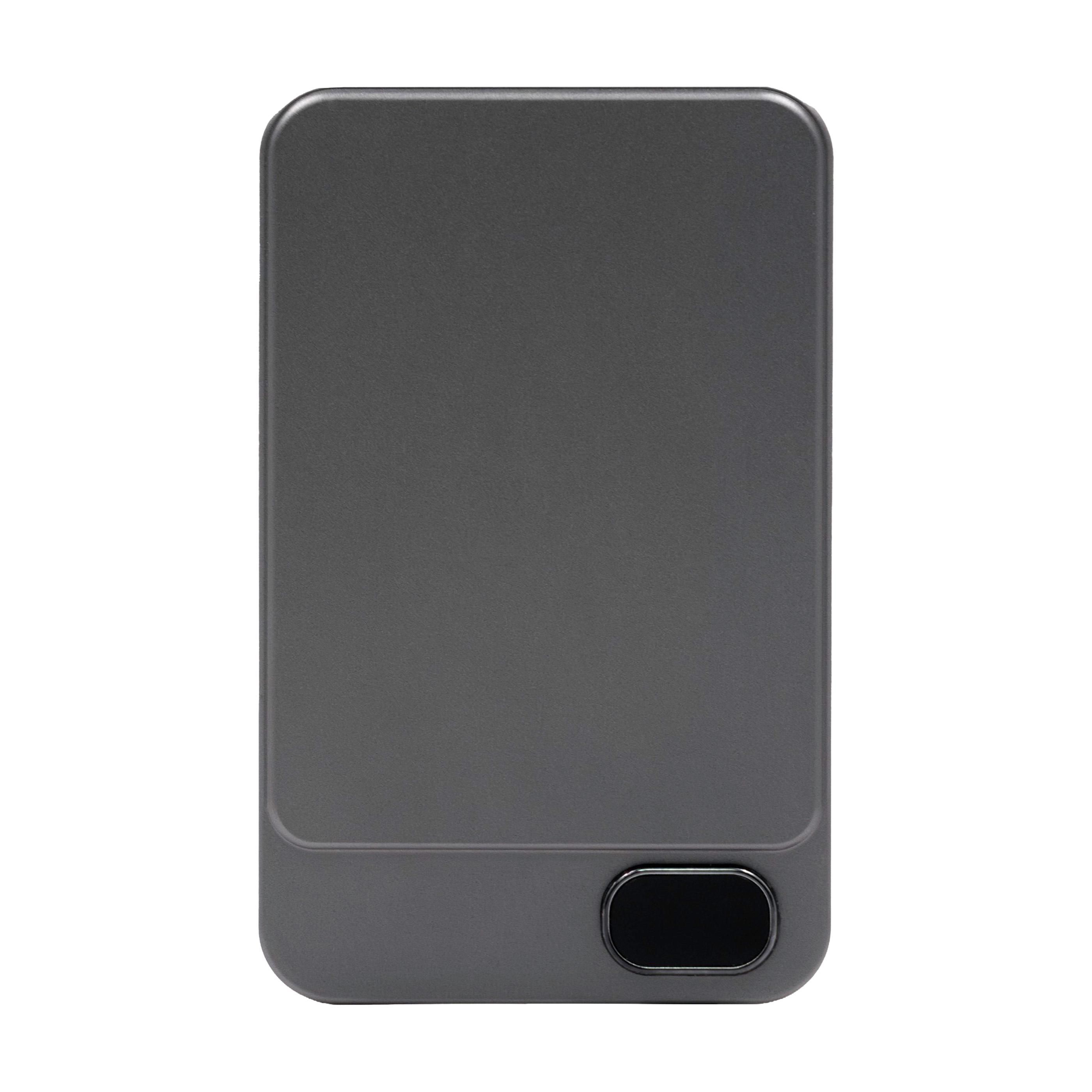 BrandCharger power bank Powerwave 5000 – 5,000 mAh, gun metal