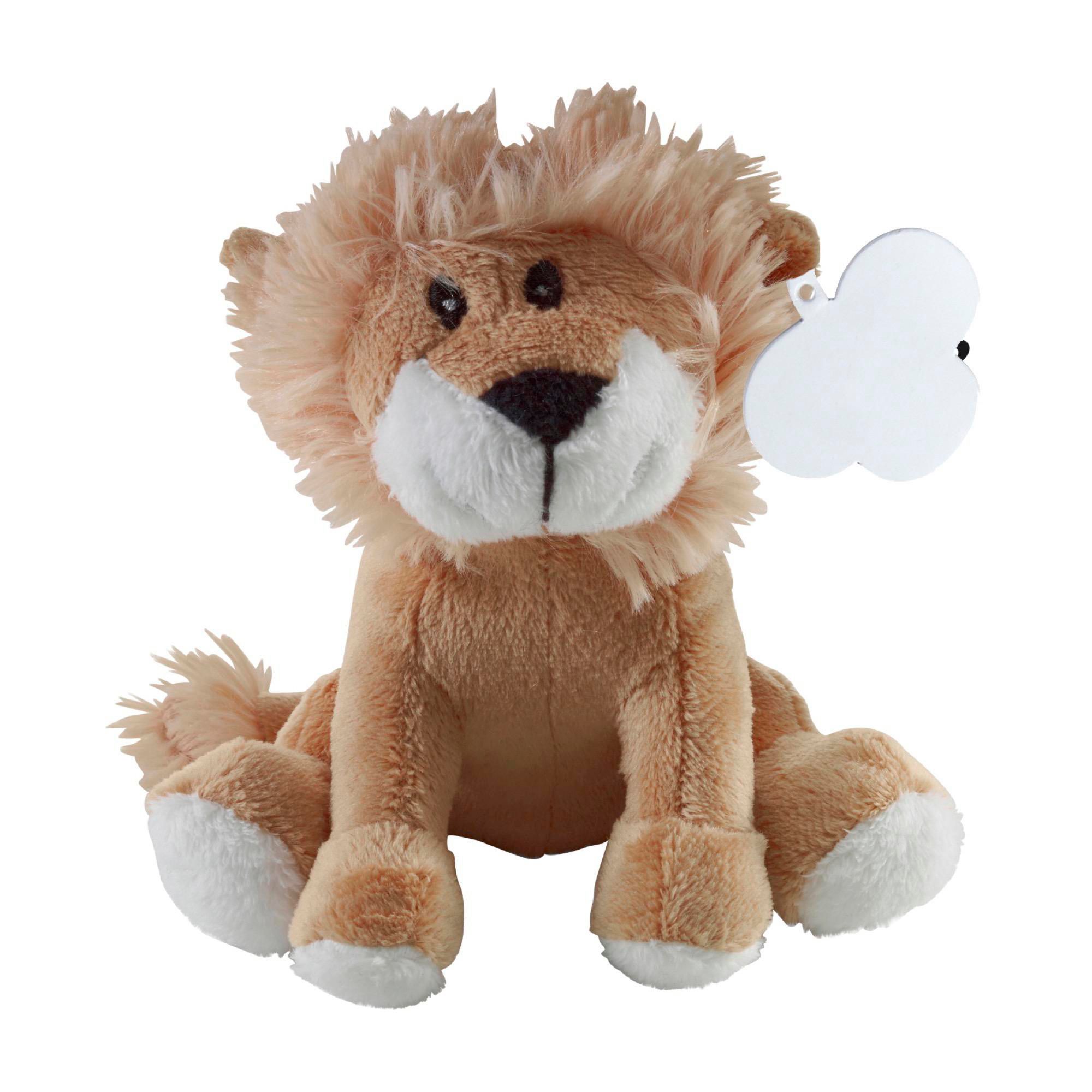 Plush lion Frank – 12 cm, brown
