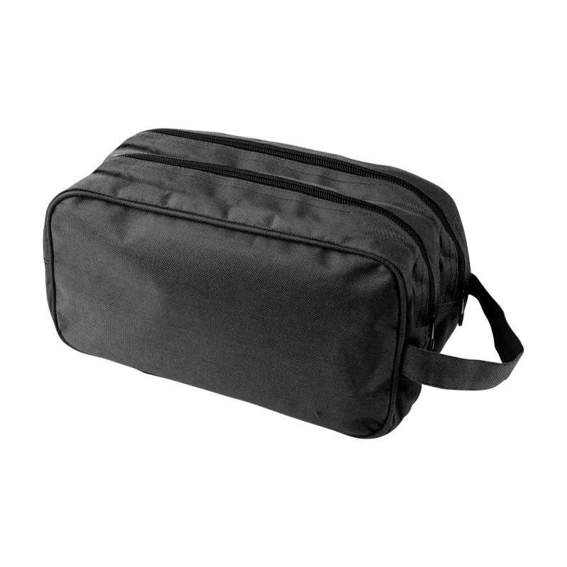 Trousse de toilette Calista – Polyester 600D – 3,5 l, noir