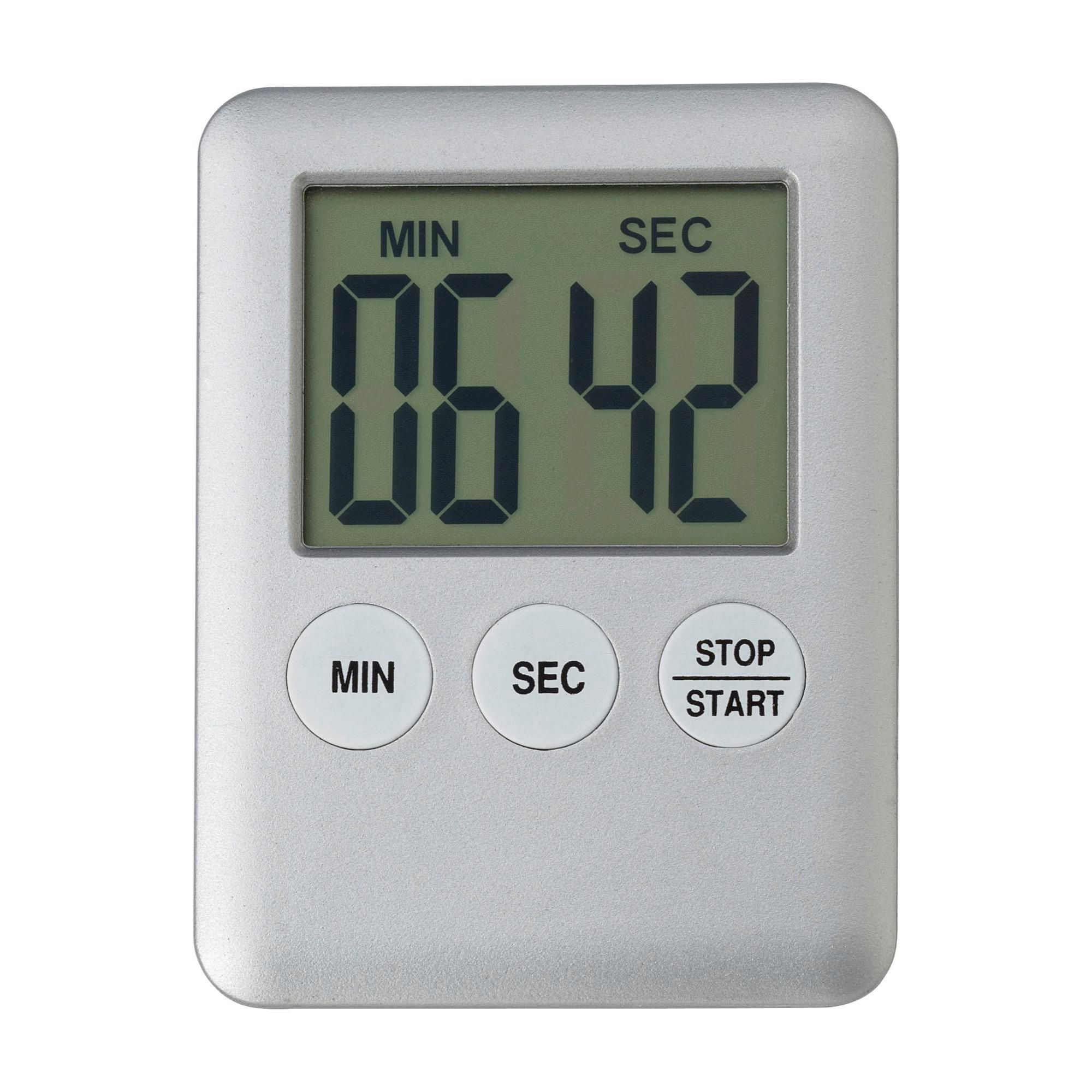Kitchen timer Lorelei – Magnetic, silver