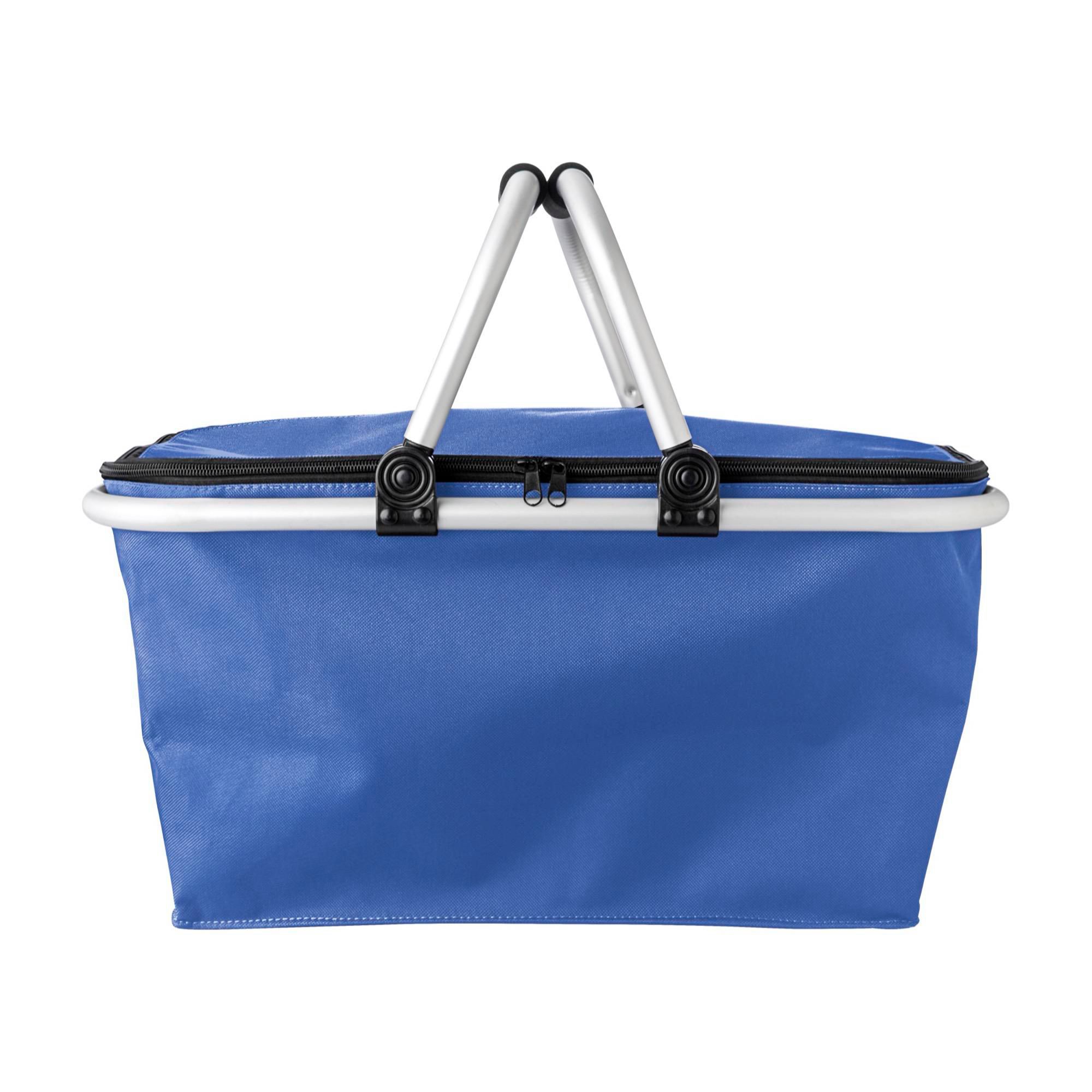 Panier de courses Douglas – Pliable – 30 l, bleu cobalt