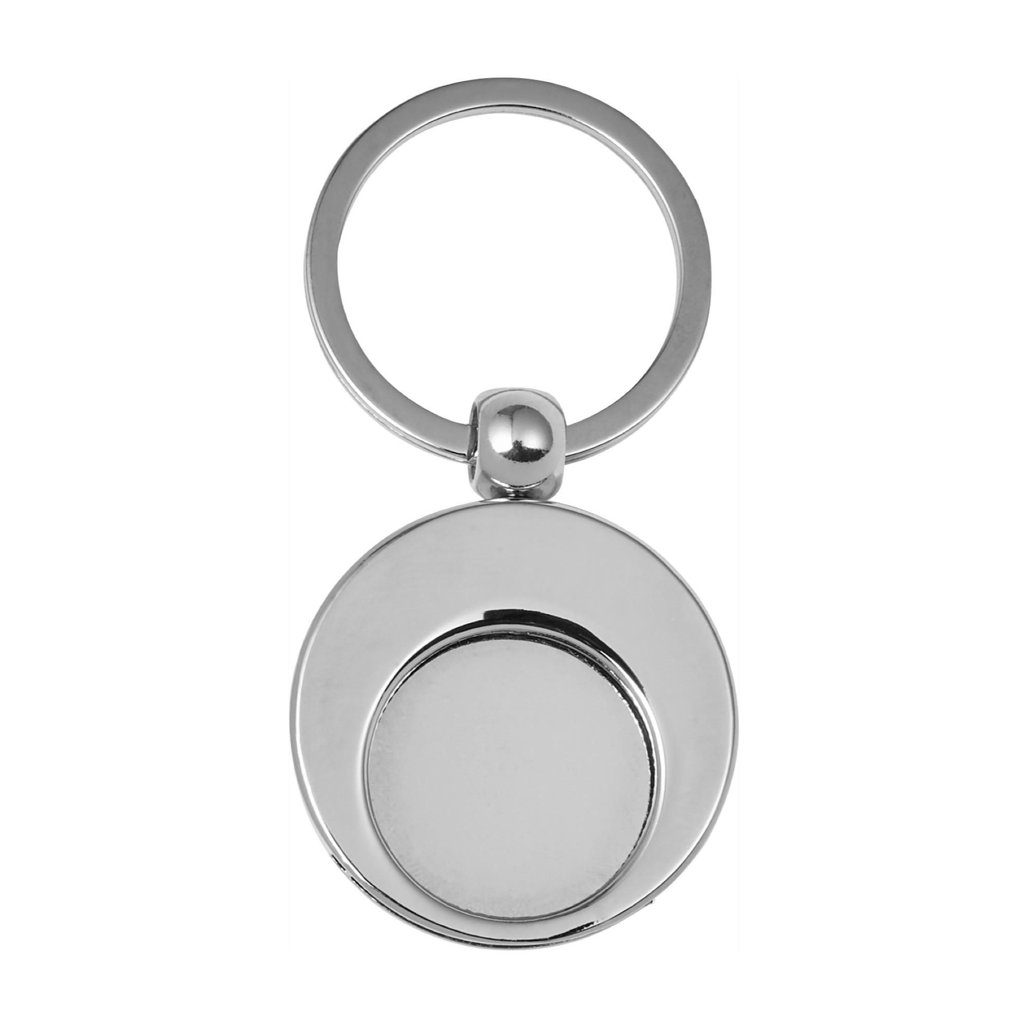 Porte-clés Christie – 2-en-1, argenté