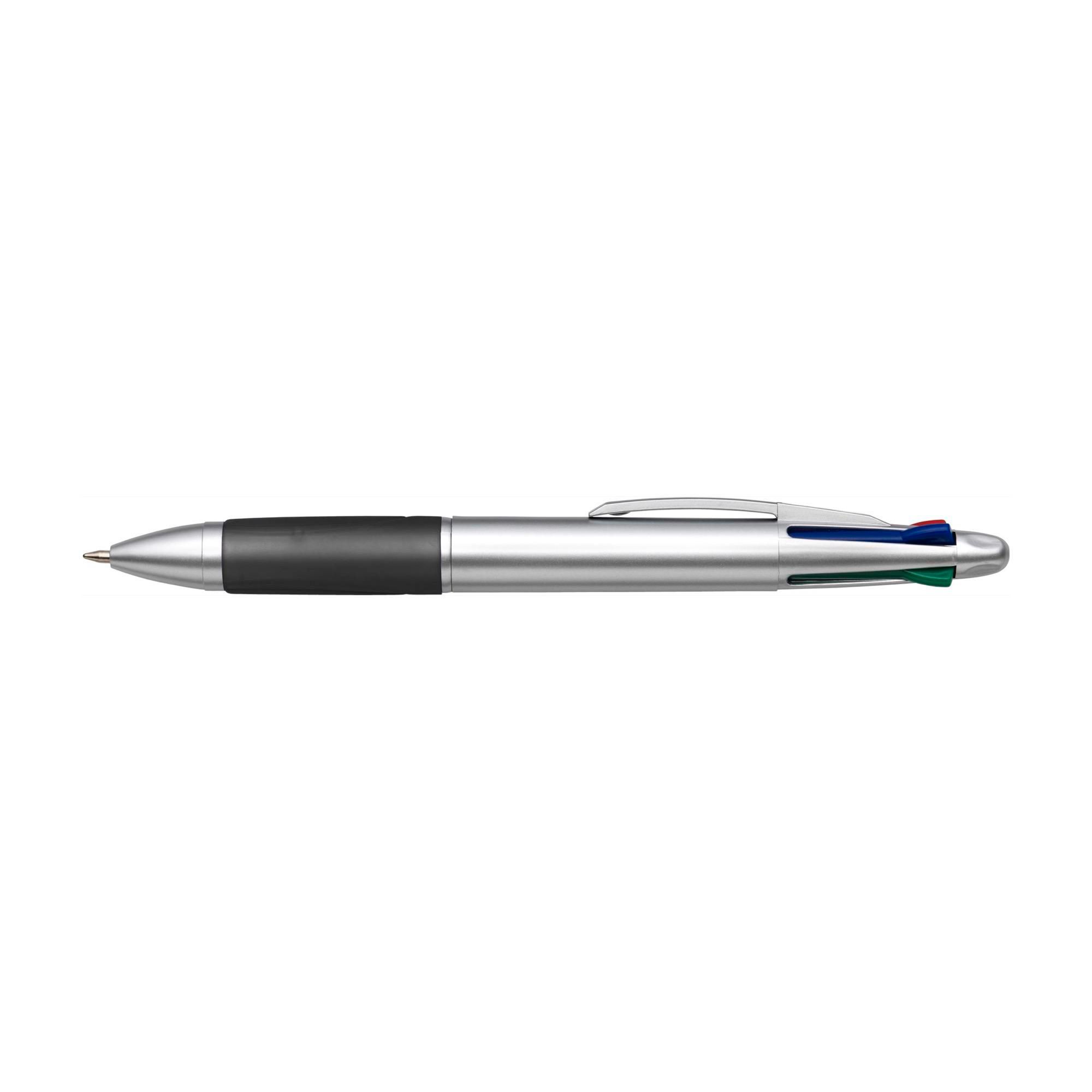 Stylo bille Chloë – 4 couleurs, noir