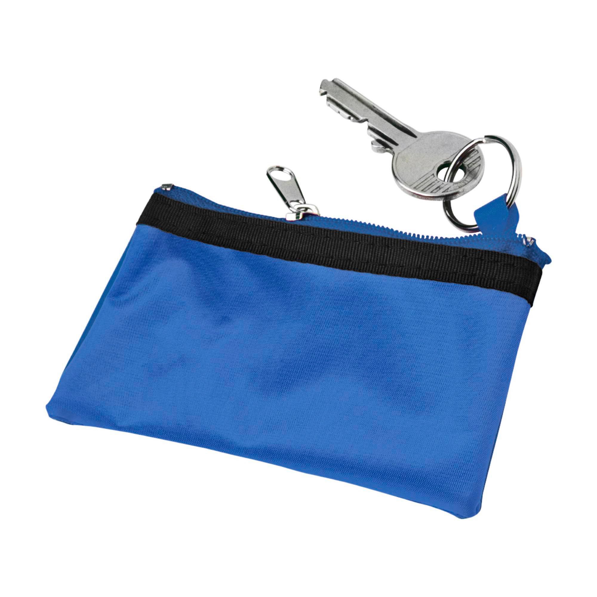 Porte-clés portefeuille Sheridan, bleu cobalt