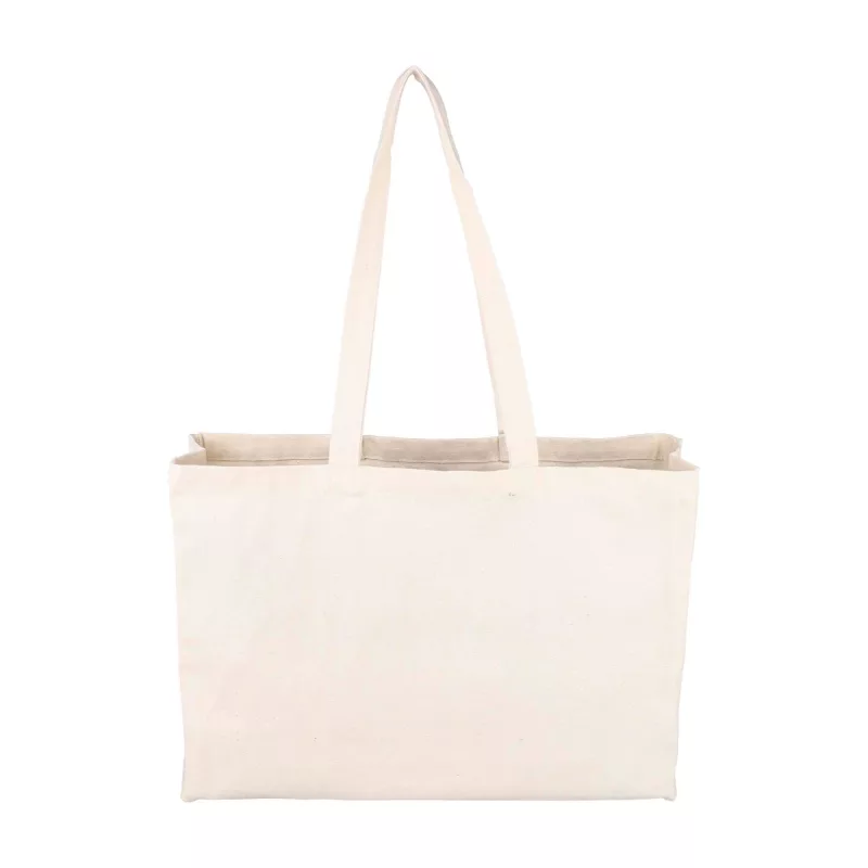 Shopping bag Harrier – Cotton – 10 cm gusset, khaki