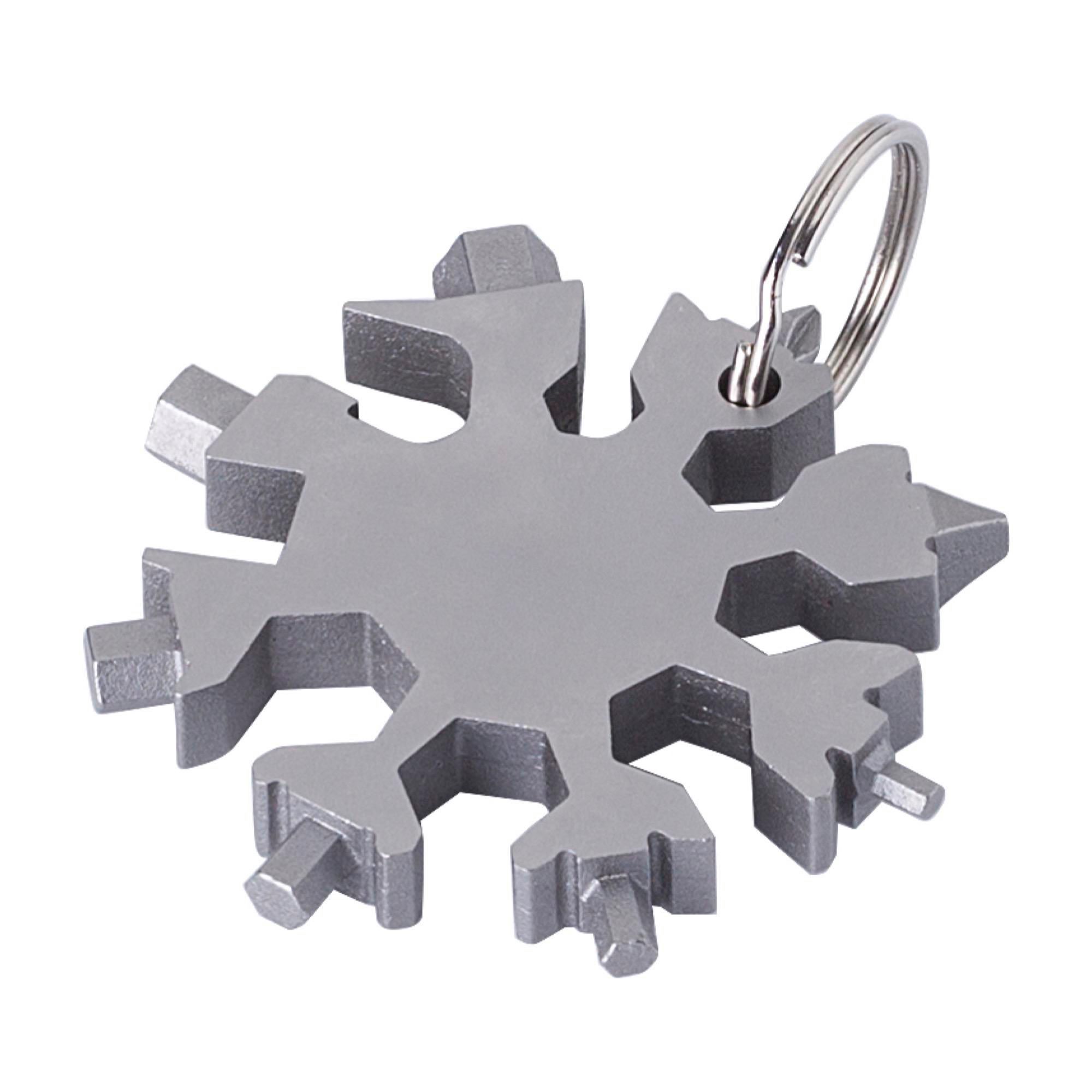 Multitool Abel – Edelstahl – 17 Funktionen, silber