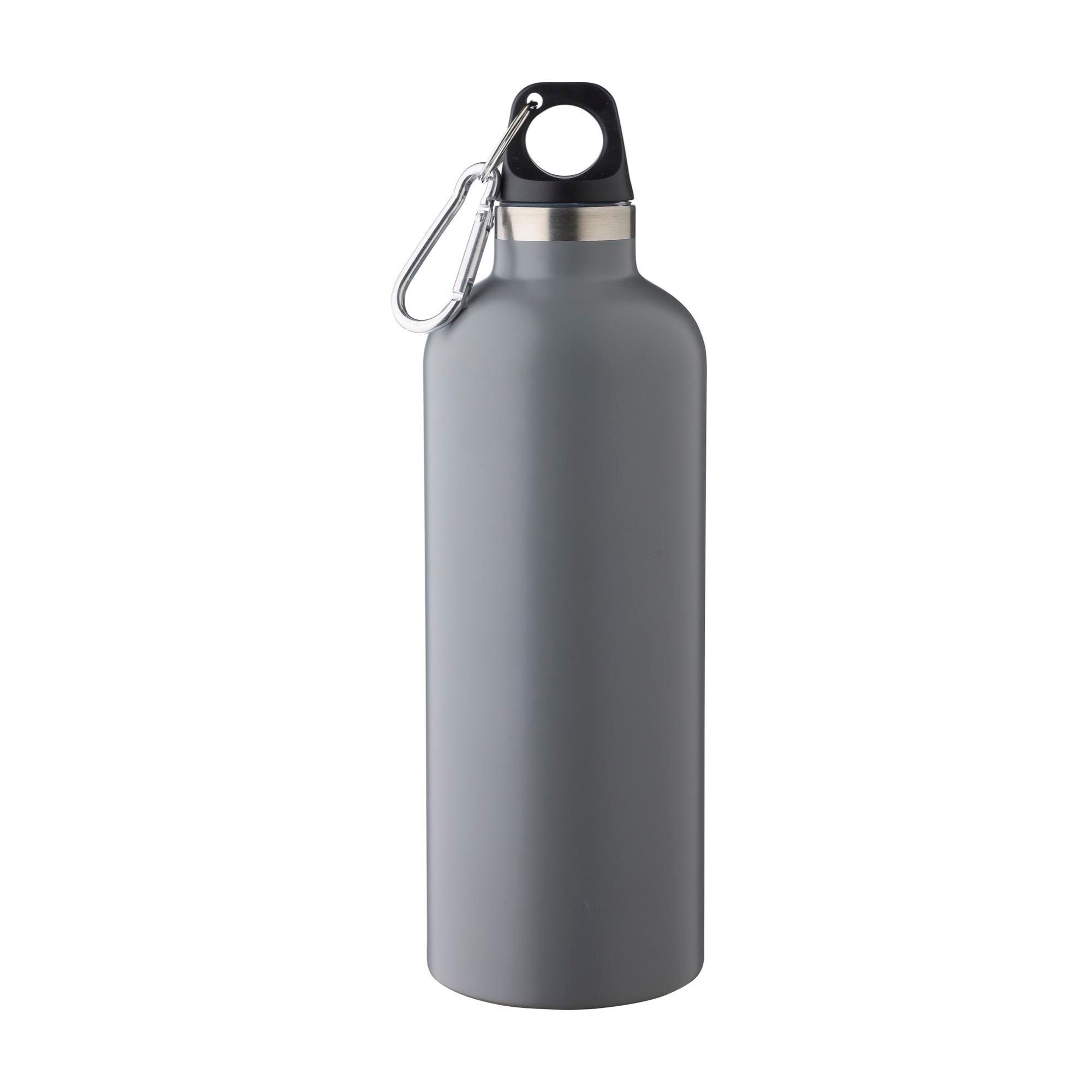 Bottle Lysandra – Stainless steel – 500 ml – Cold 12h, Hot 8h, grey