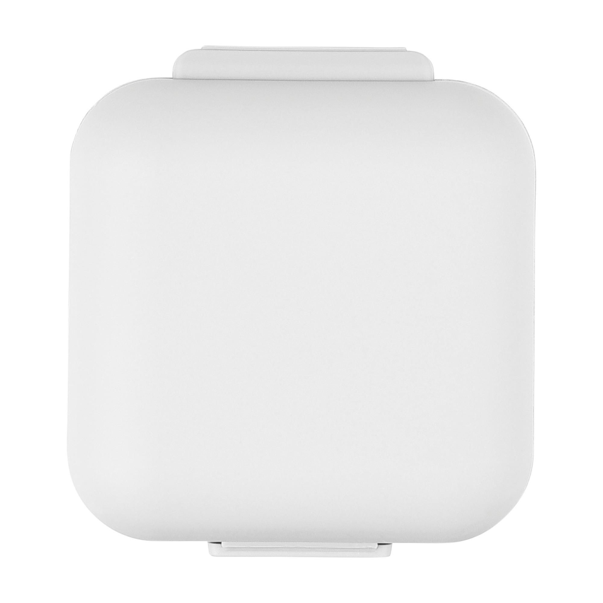 Pill box Dorian – 5 compartments, white