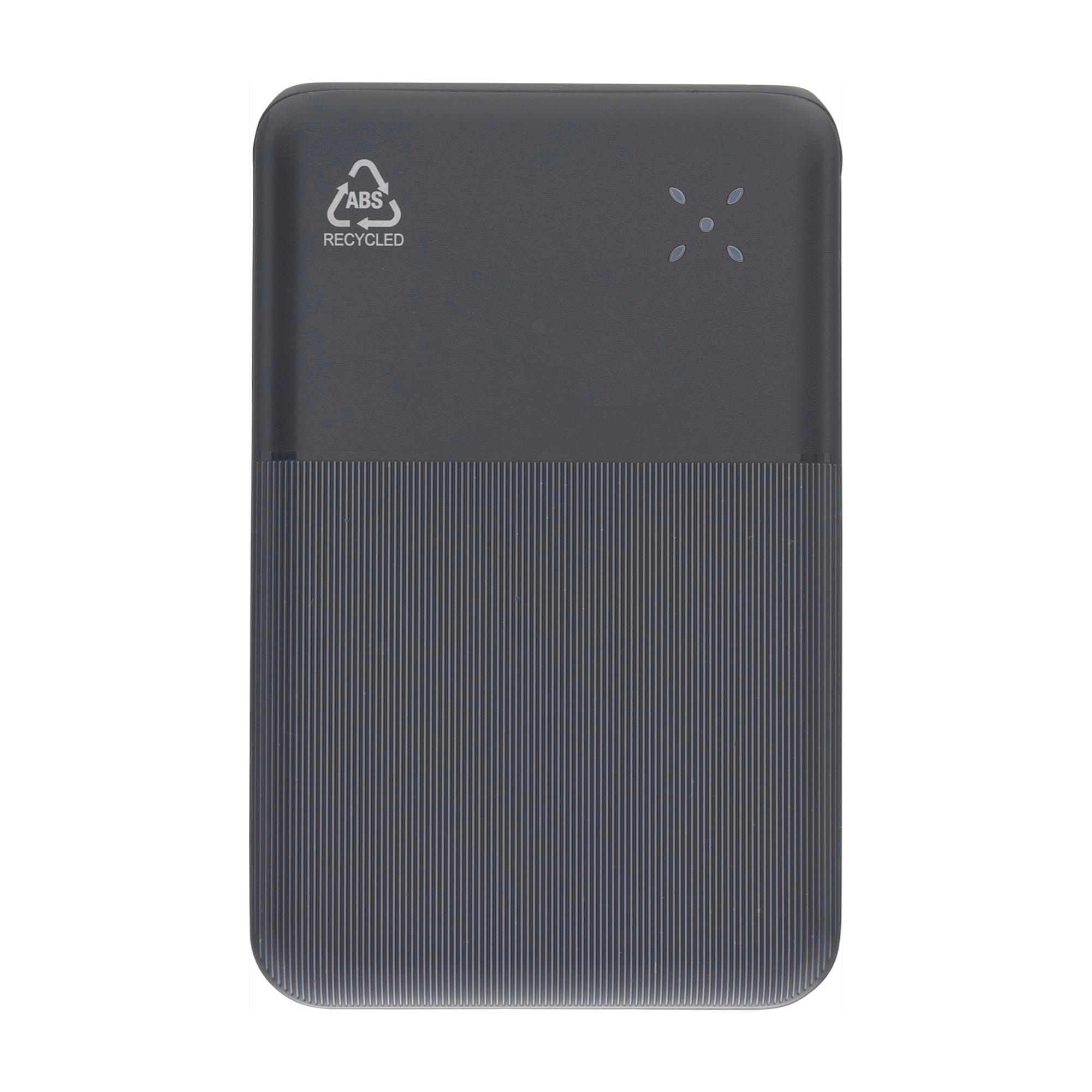 Power bank Rayen – 20,000 mAh, black