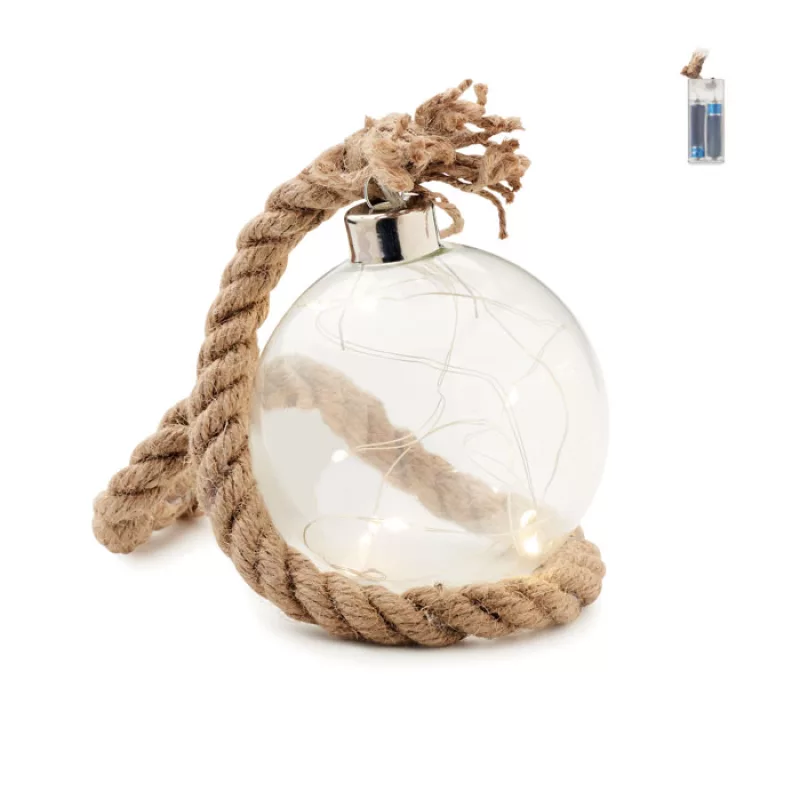 Boule en verre LED, Transparent