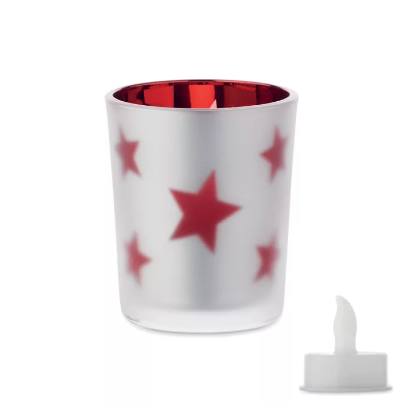 Bougie LED, Rouge