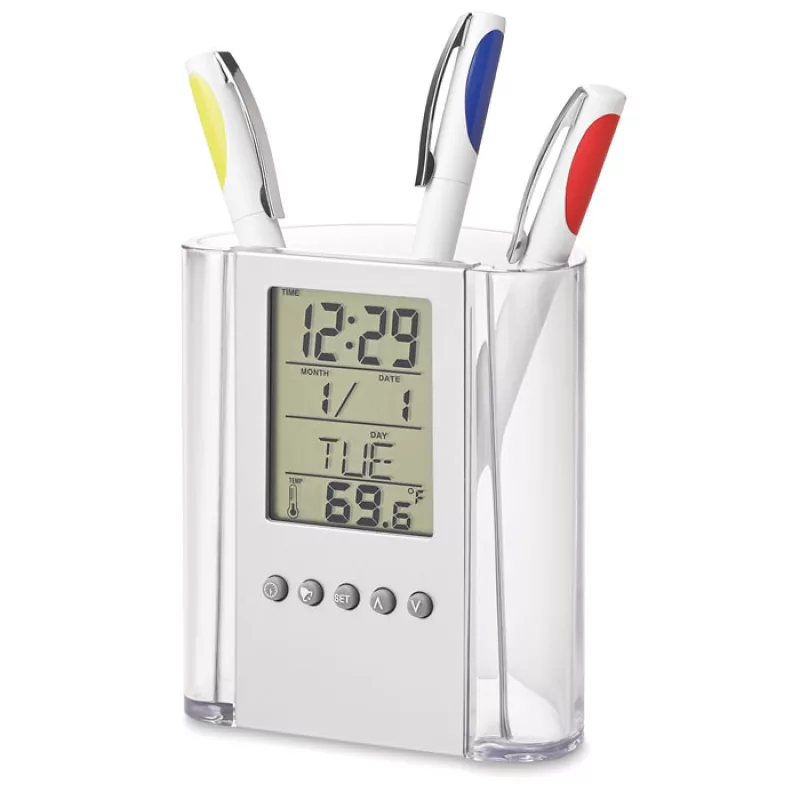 Porte stylo multi-fonctions, Transparent