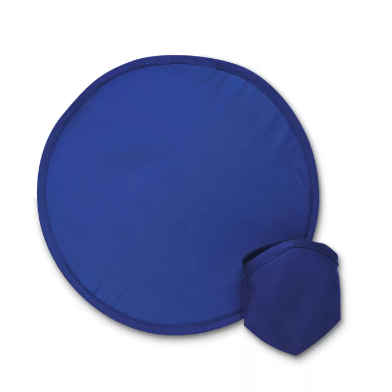 Faltbare Polyester Wurfscheibe, Blau