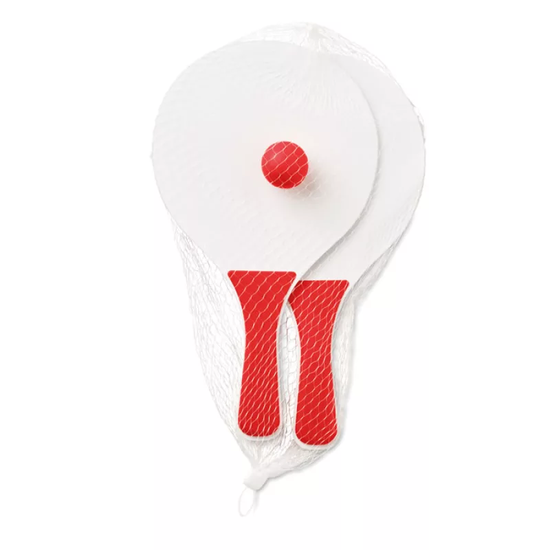 Beachball Spiel, Rot