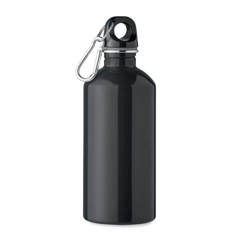 Trinkflasche recycelter 500ml, Schwarz