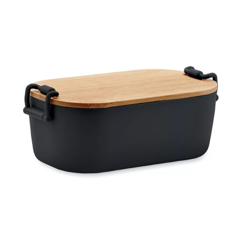Boîte à lunch en PP 700 ml, Noir