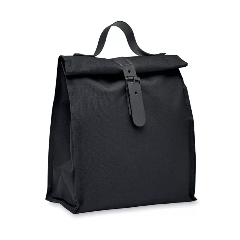 Kühltasche 600D RPET, Schwarz
