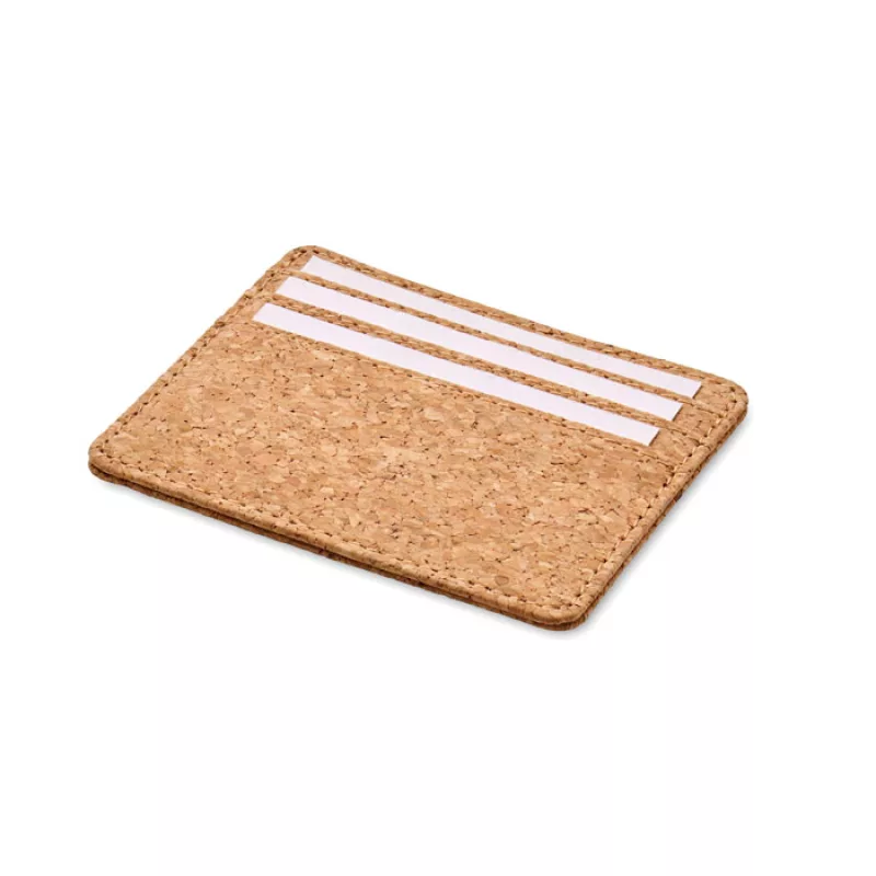 Cork cardholder with RFID, Beige