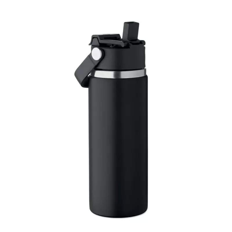 Bouteille double paroi 500 ml, Noir