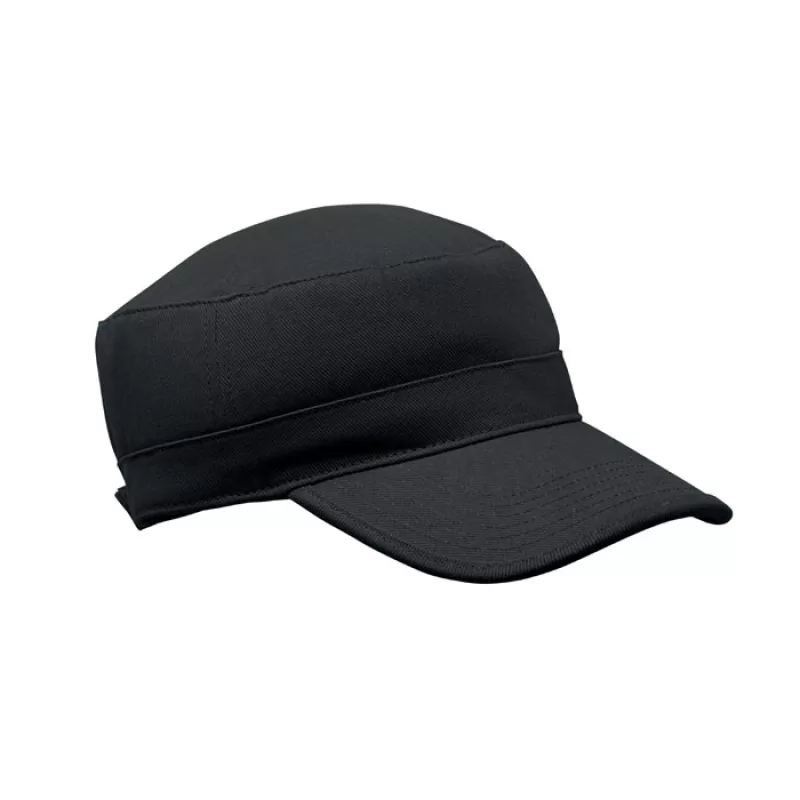 Military cap 260 gr/m², Black