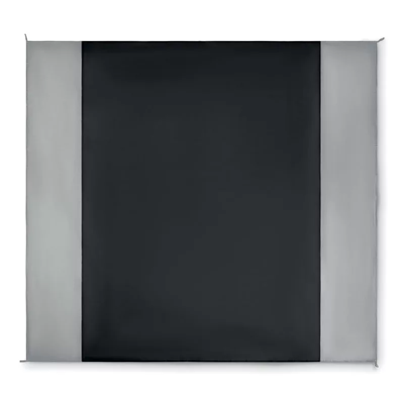 Grand tapis de plage léger, Noir
