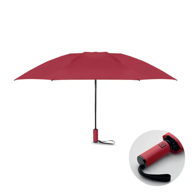 23 inch windproof umbrella, Burgundy