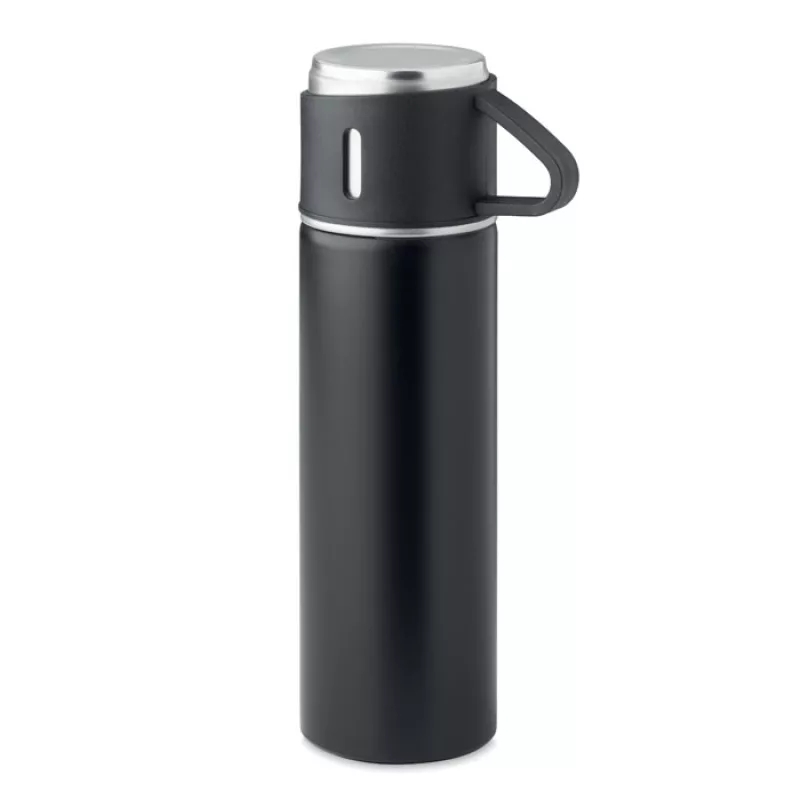 Double wall bottle 420 ml, Black