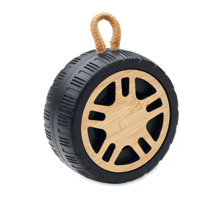 Wireless speaker tire shaped, Wood