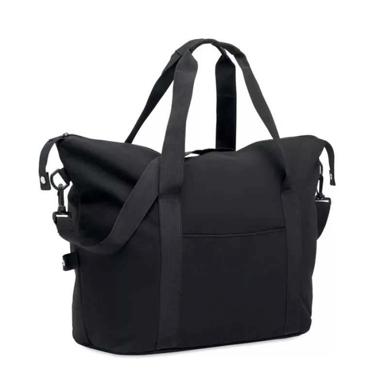 Weekend bag recycled material, Black